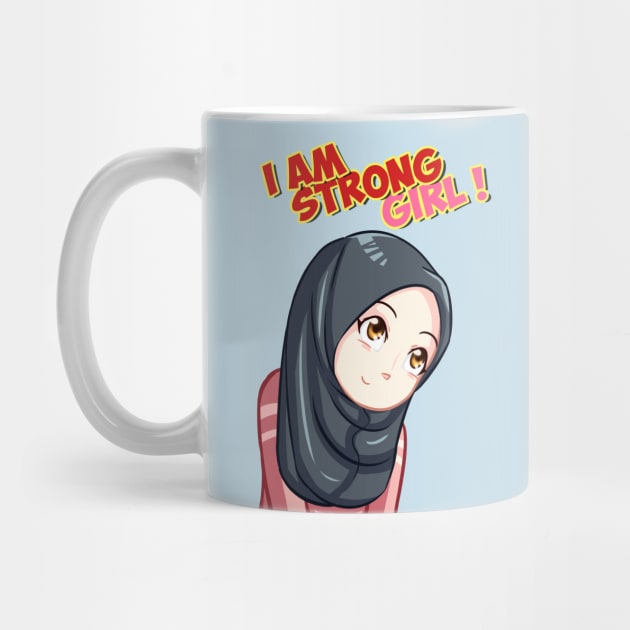 I Am Strong Girl ! by Nizartdesign